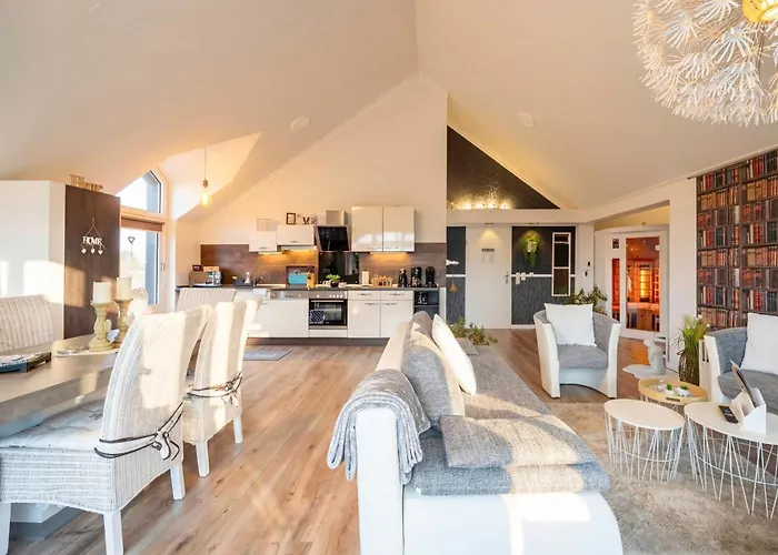 Penthouse Ammerblick - Sauna, Panorama & Zentrale Lage Appartement *